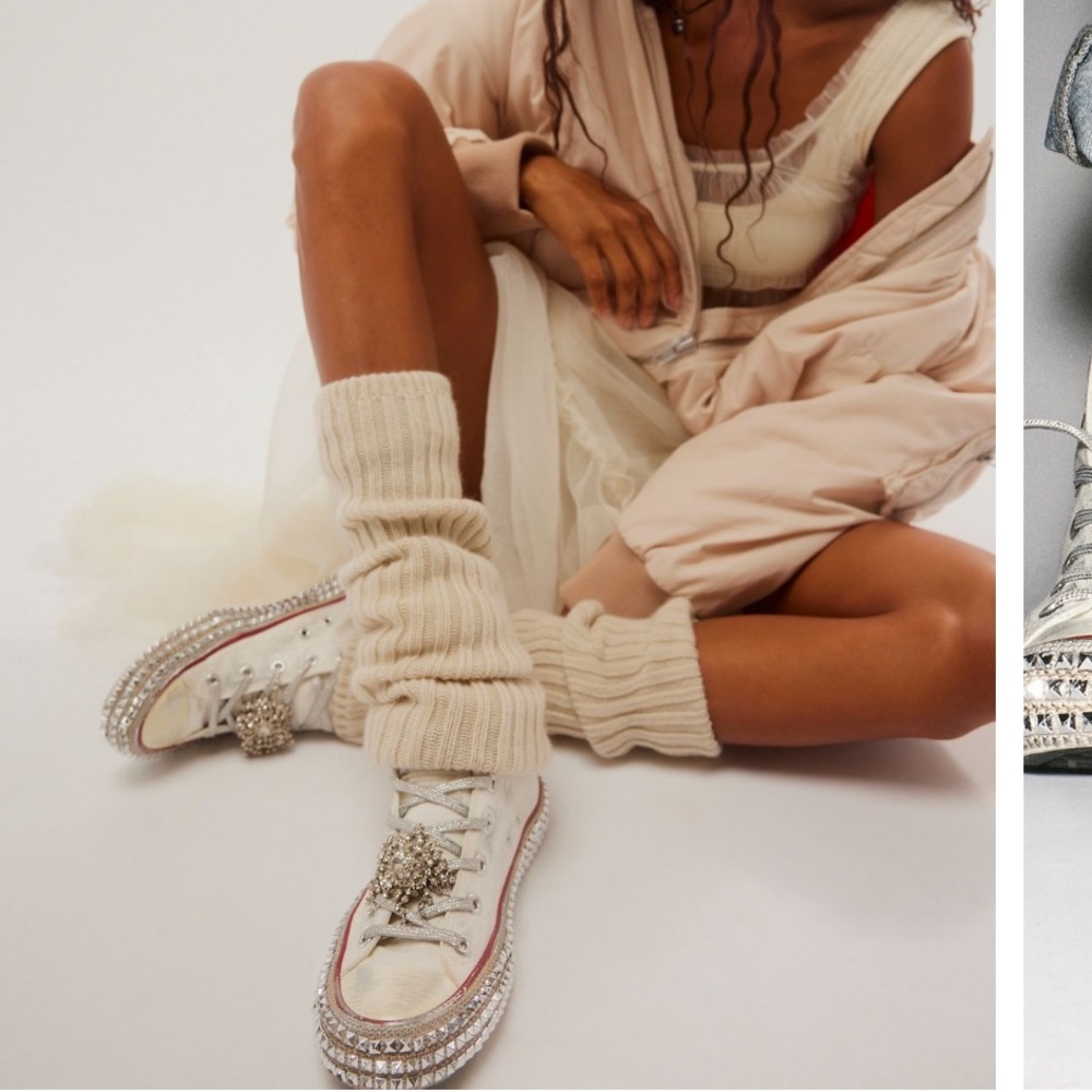 Nan-ku studded high tops size 39 free people